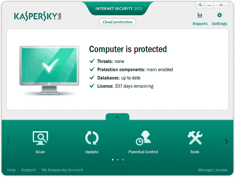 Kaspersky: Internet Security 2012