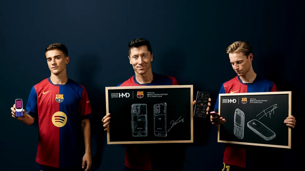 HMD Barça 3210 și HMD Barça Fusion, două telefoane noi dedicate fanilor FC Barcelona