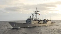 Navă militară scufundată de drone în Atlantic, toamna trecută. Momentul, confirmat abia acum