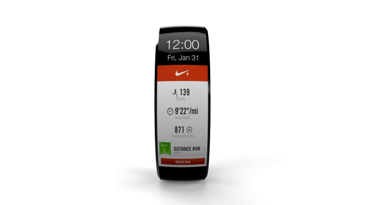 Accesoriu Apple pentru activităţi sportive (design concept)