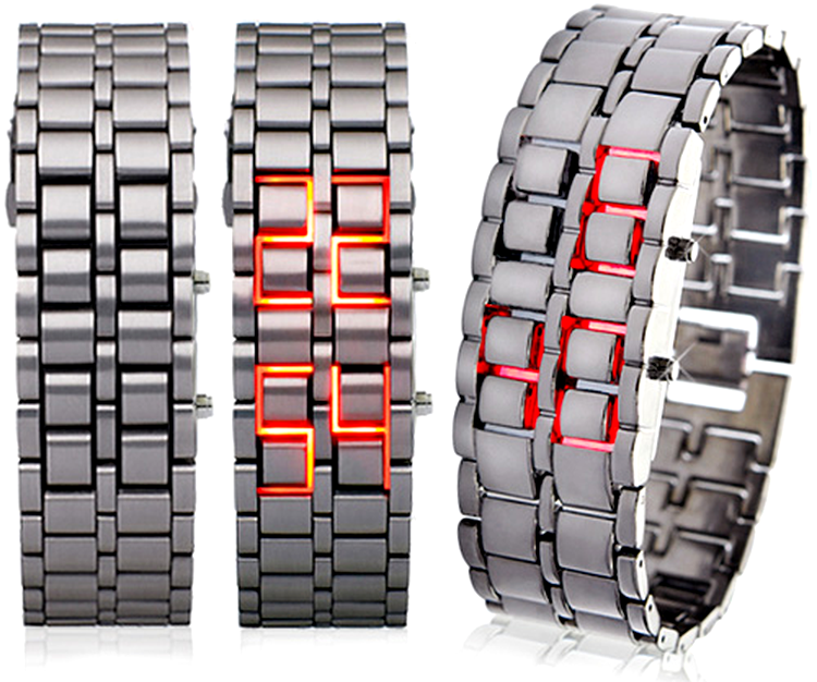 Iron Samurai LED Watch