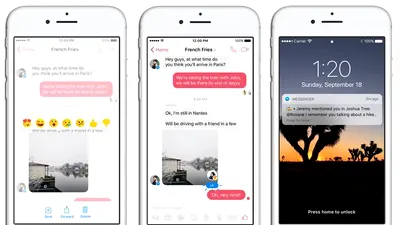 Facebook Messenger primeşte reacţii în chat şi tag-uri către prieteni