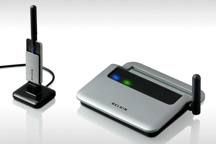 Un hub Wireless USB