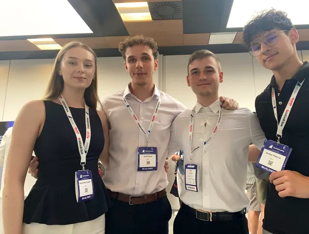 Patru studenți din Cluj au creat Nabu, o platformă cu inteligență artificială care monitorizează stresul și ajută cuplurile să comunice mai bine