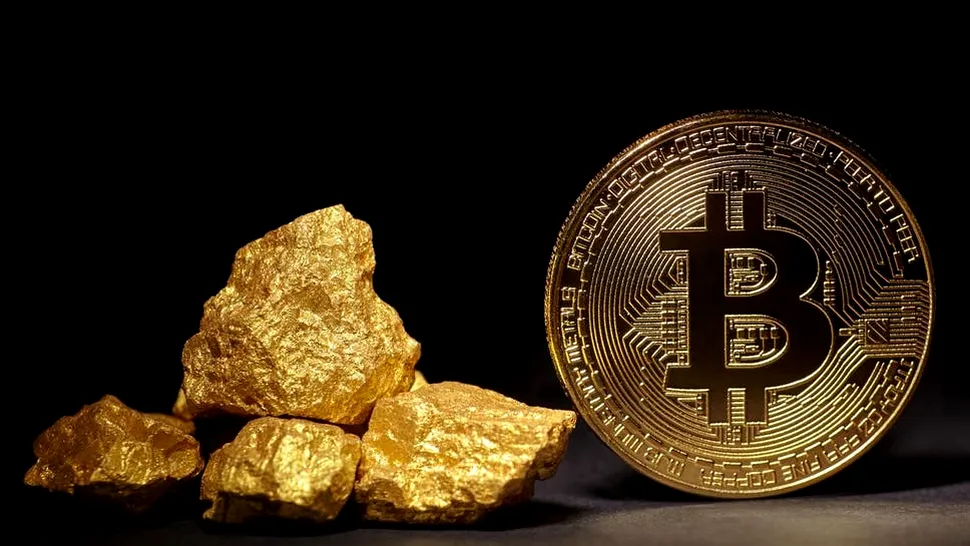 Cât aur poți cumpăra cu un Bitcoin. Moneda virtuală a depășit prețul metalului prețios