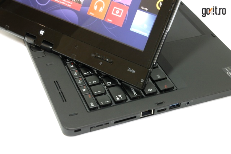 Lenovo ThinkPad Twist - rotirea ecranului se face într-un singur sens