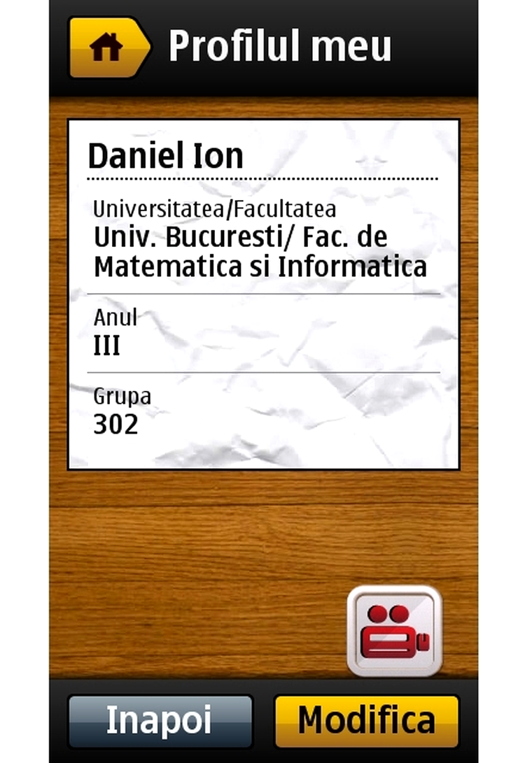 Student Compass - profilul studentului