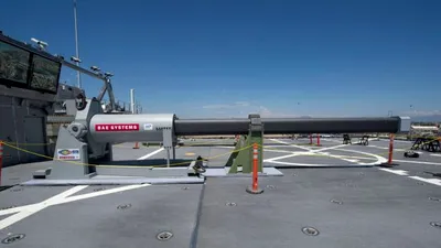 Marina SUA a testat cu succes tunul electromegnatic