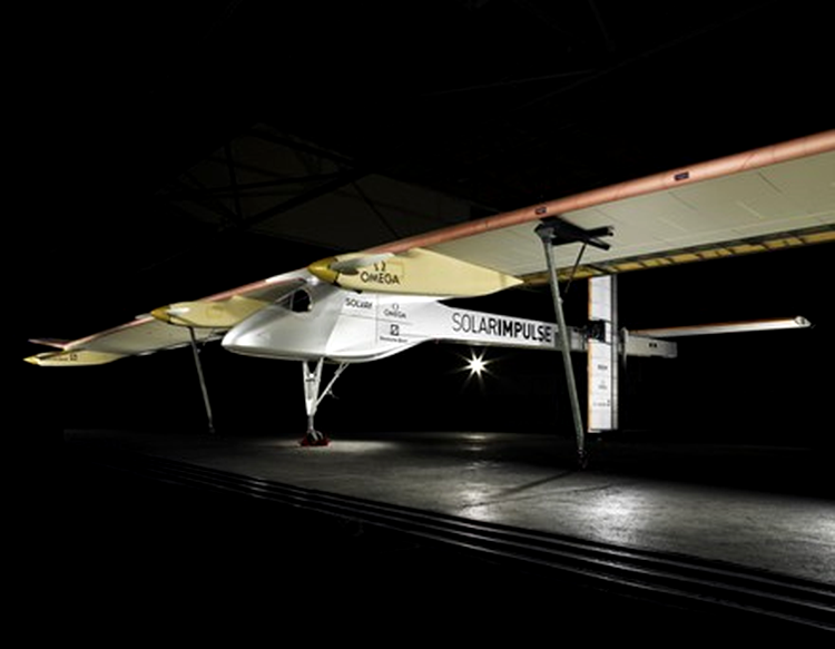Solar Impulse la sol