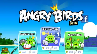Joacă Angry Birds direct de pe Facebook