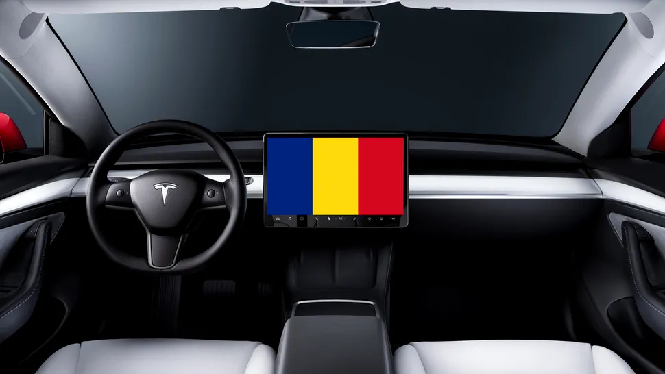 Mașinile Tesla „vorbesc” acum limba română. Toate modelele primesc update gratuit