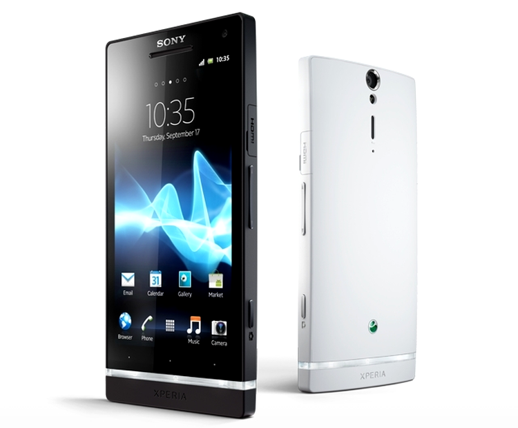 Sony Xperia S - cele două opţiuni de culoare
