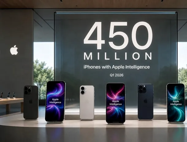 Apple a livrat peste 450 de milioane de iPhone-uri compatibile cu Apple Intelligence