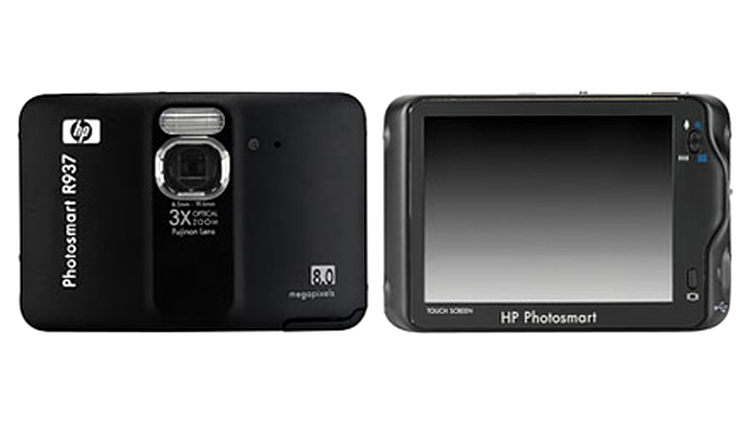 HP Photosmart R937 front and back