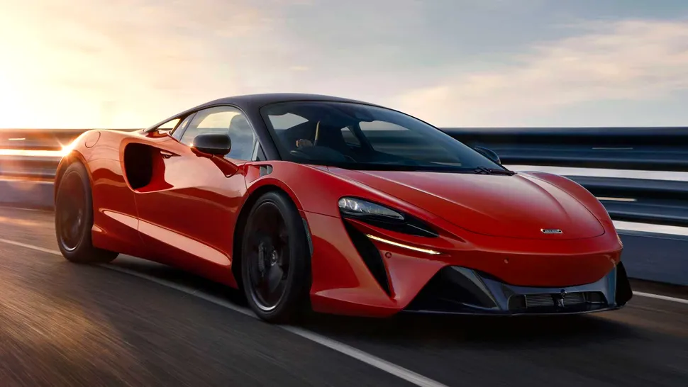 McLaren anunță Artura, prima sa mașină cu motor hibrid