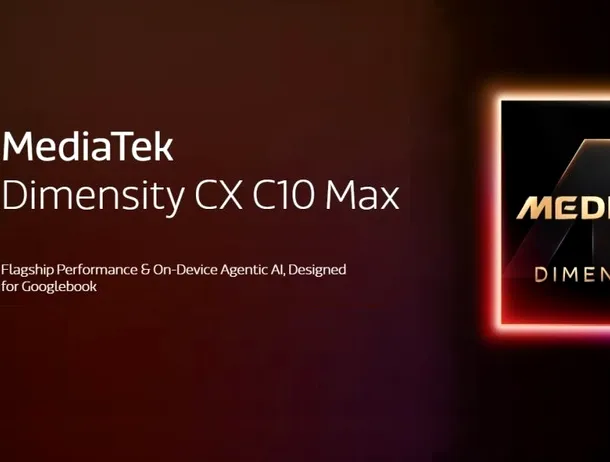 MediaTek a lansat Dimensity CX C10 Max, SoC de 3nm pentru Googlebook-uri ultra-subțiri și premium