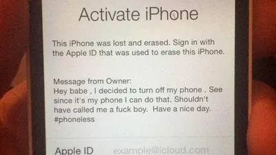 Un bărbat a şters de la distanţă datele de pe iPhone-ul dat cadou fostei iubite, care a refuzat să i-l înapoieze