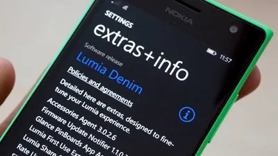 Microsoft a extins programul de actualizare la Lumia Denim pentru alte câteva telefoane