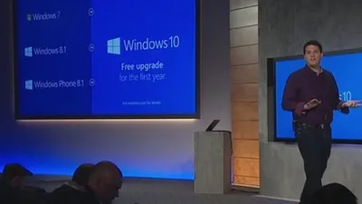 Universal şi gratuit: Microsoft a prezentat Windows 10 pentru telefoane, tablete şi sisteme desktop