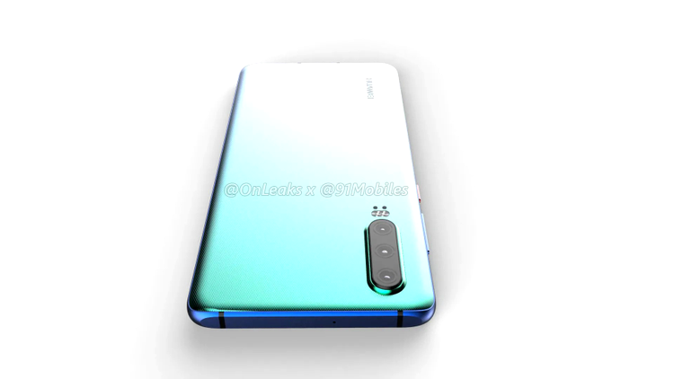Huawei P30 - CAD render
