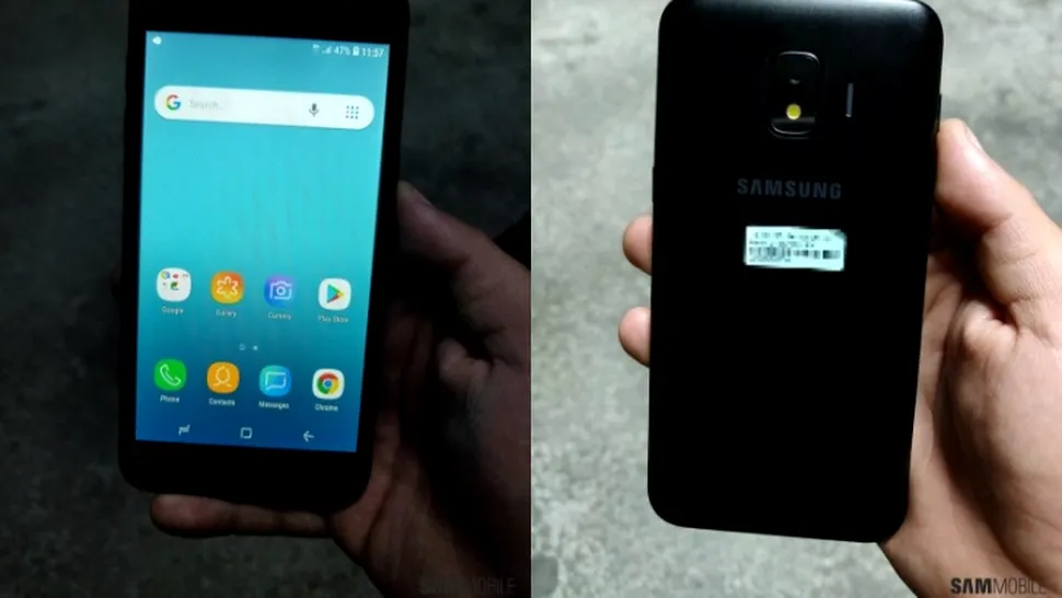 Primul telefon Samsung inclus în programul Android Go, surprins în imagini neoficiale