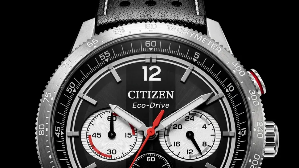 Citizen lansează noul Racing Chronograph „Panda”: carcasă de 39 mm și mecanism Eco-Drive pentru piața europeană