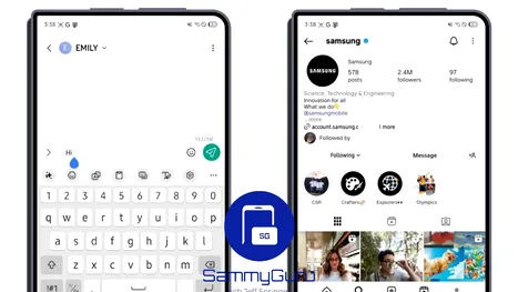 Samsung ar lucra la un dispozitiv pliabil Fold cu aspect ratio wide