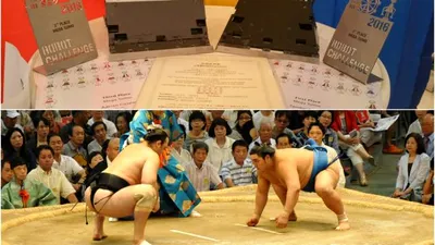 O echipă din România participă la o competiţie importantă de sumo cu roboţi