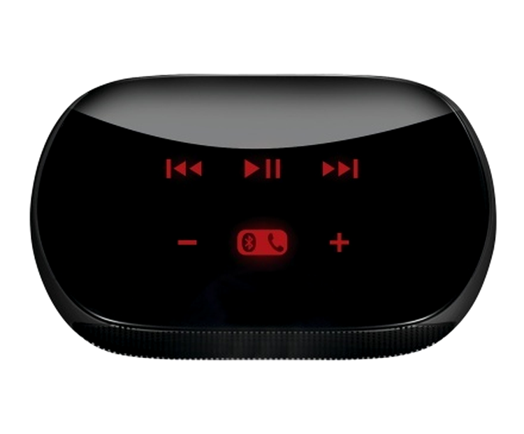 Logitech Mini Boombox - panoul de control