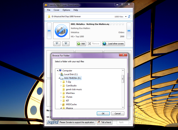 Embed Album Art in MP3