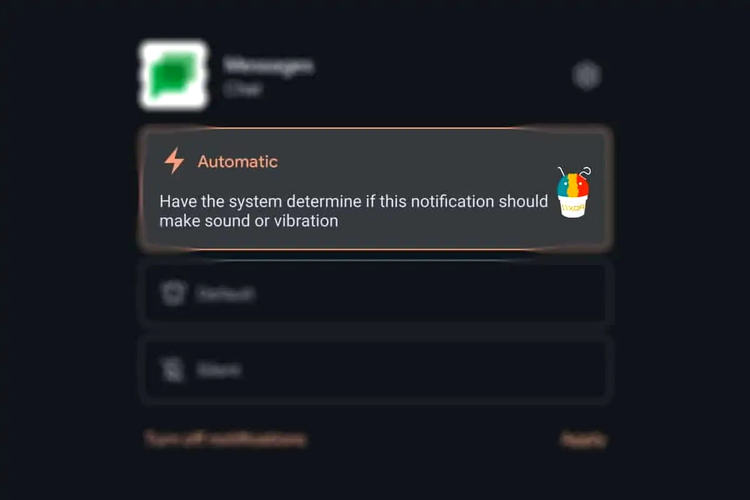 Automatic sound Android 12