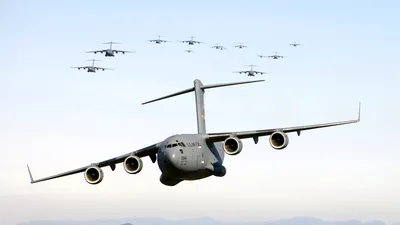 O aeronavă C-17 Globemaster III a plecat din România cu ajutoare pentru Venezuela