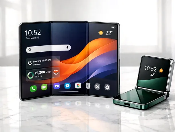 Piața smartphone-urilor pliabile accelerează: creștere în 2026, pe fondul intrării Apple