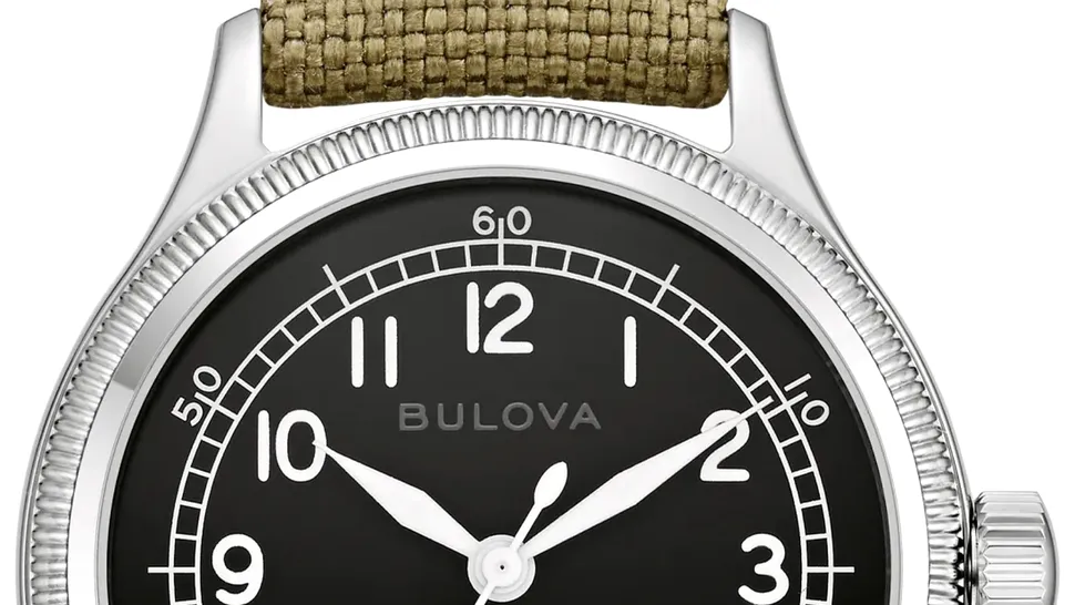 Bulova a readus la viață legendarul ceas militar din Al Doilea Război Mondial: are cristal de safir și mecanism automat modern