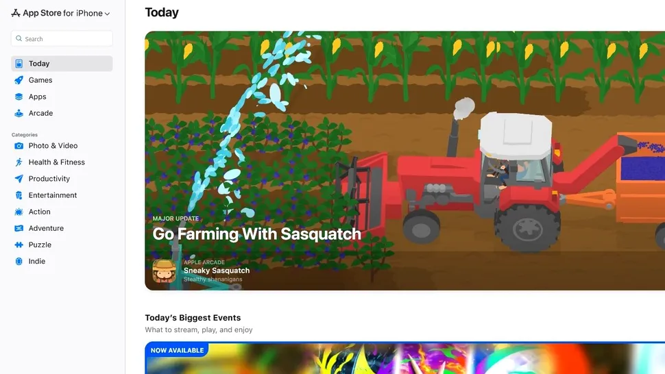 App Store are, în sfârșit, o interfață web