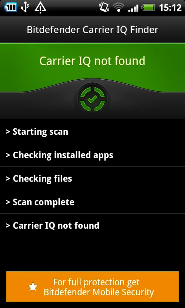 Carrier IQ Finder