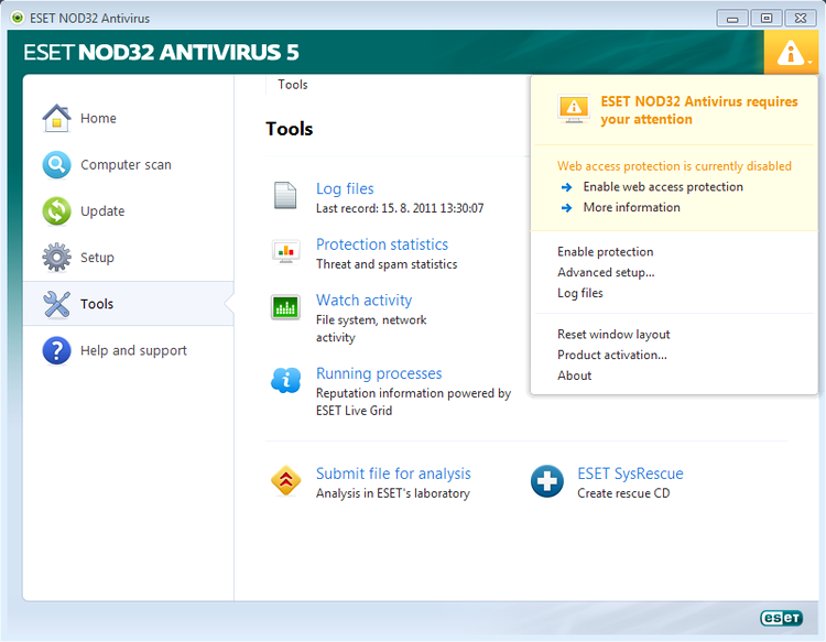 NOD32 Antivirus 5
