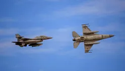 Avioane F-16 românești au interceptat și doborât două drone de atac în apropiere de Sulina