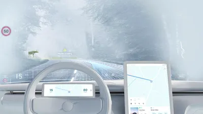 Volvo dorește să acopere parbrizul mașinilor cu un display transparent cu AR