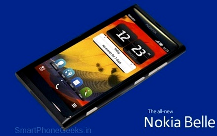 Nokia 801 cu Symbian Belle
