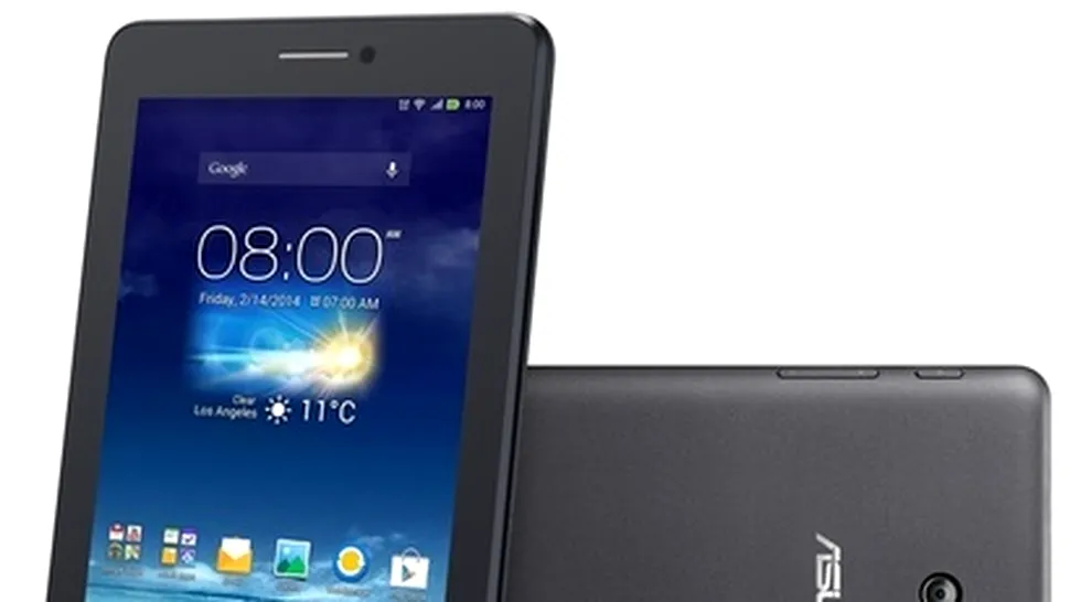 ASUS a anunţat două versiuni noi ale tabletei cu telefonie Fonepad: LTE şi un preţ redus