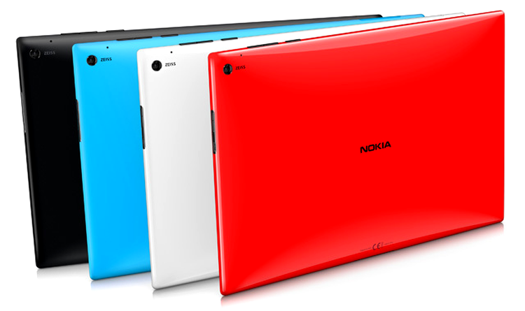 Nokia Lumia 2520 - variante de culoare disponibile