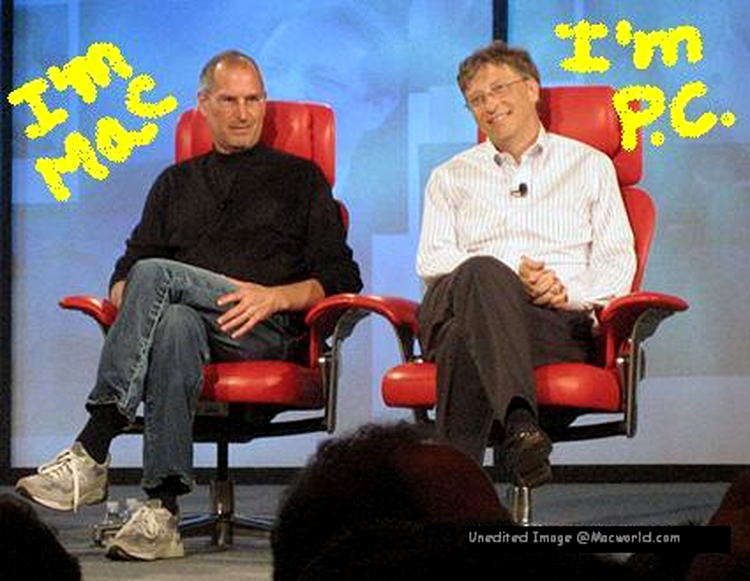 Bill Gates, Steve Jobs