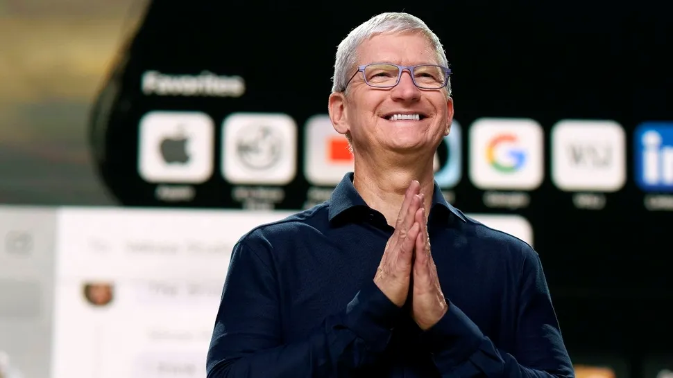 Ce salariu are Tim Cook, CEO-ul Apple. Compania este acum cea mai valoroasă din lume