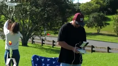 Un bărbat şi-a trimis drona pentru a-i cumpăra mâncare de la fast-food