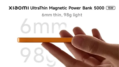 MagSafe Slim - Bateria externă Xiaomi va ajunge în Europa pe 28 februarie