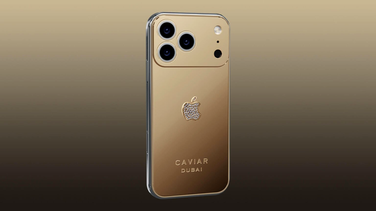 Caviar Gold Collection iPhone Solar