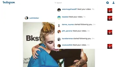 Instagram primeşte centru de notificări în browser