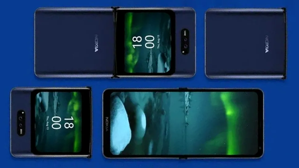 Nokia ar putea lansa foarte curând un telefon cu ecran pliabil