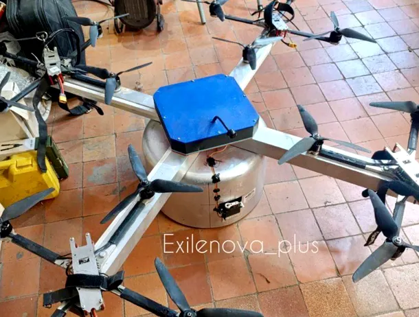 Arma sovietică TM-62, veche de peste 60 de ani, reinventată cu ajutorul dronelor